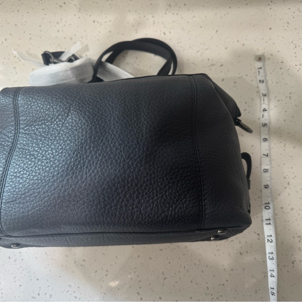 Coach Blue Leather Bag - Picture 6 of 6